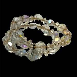 Aurora Borealis Coil Bracelet
